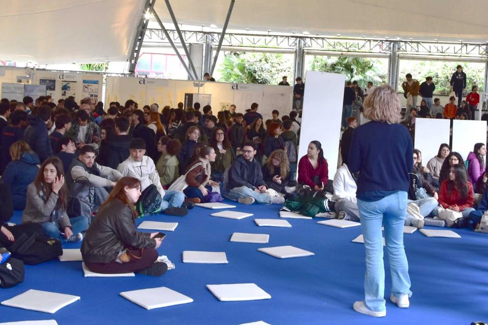 Un momento dell'incontro